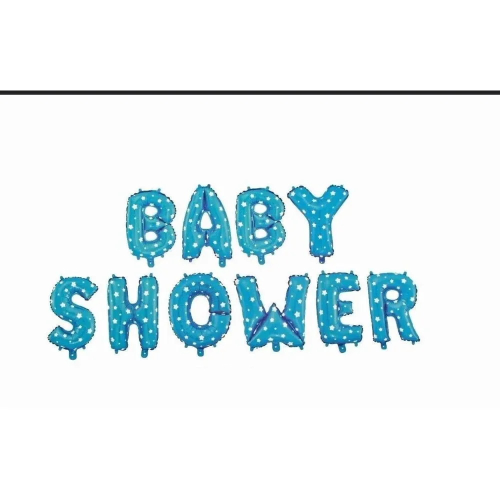 Baby Boy Girl  Mcolour Balloon Baby Shower Gender Reveal‎ Party Decorations